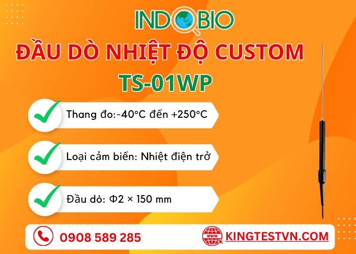 Đầu dò nhiệt độ Custom TS-01WP